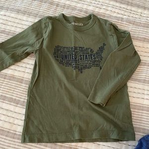 Boys size 3 long sleeve tee